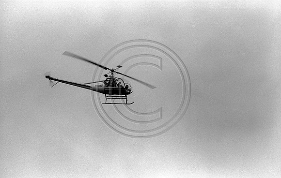 Helicopter Eye in the sky during 1964 Flood