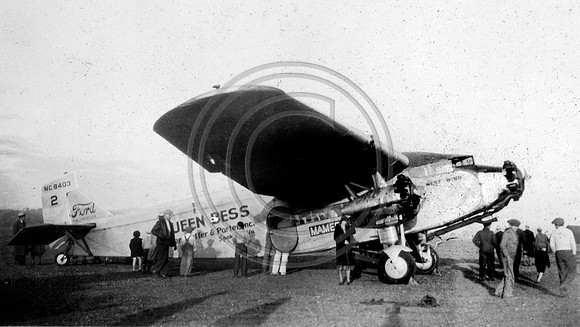Queen Bess Airplane near Spokane