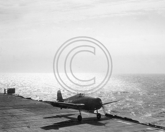 F-6F Hellcat Making a carrier landing
