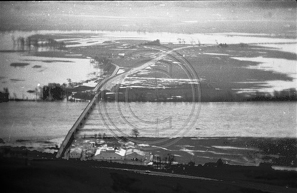 1964 Flood Fernbridge to Ferndale underwater