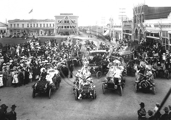 4th of July arcata plaza 1908