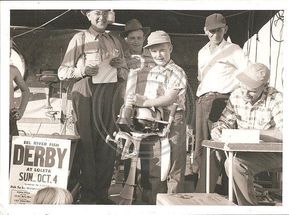 !st Place fishing derby 1953