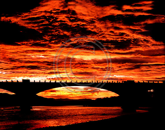 Sunrise over Fernbridge 2