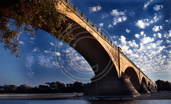 Fernbridge along the Eel River California