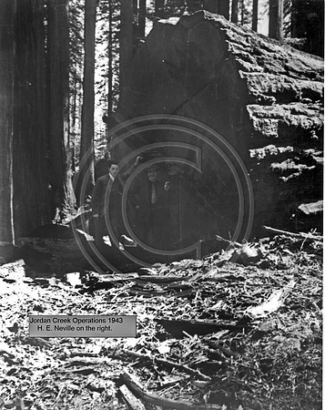 Jordan Creek 1943 HE Neville on the right