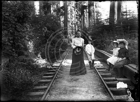 Rene Jayes on RR Tracks