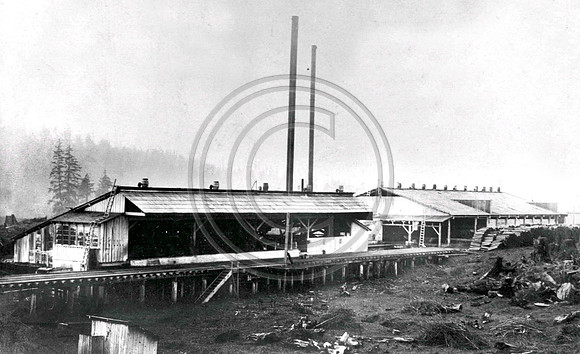 August 24th 1925 Original Shingle mill at Eddyville
