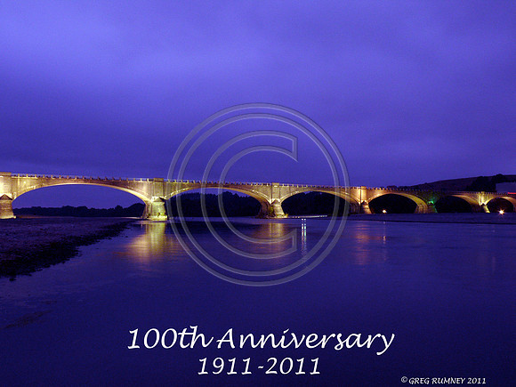 100th Anniversary of Fernbridge at Night verbage copy