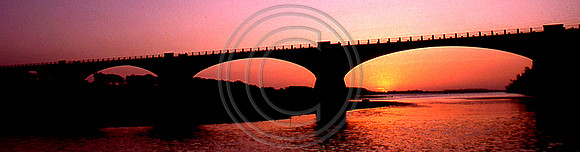 Fernbridge on the Eel River California