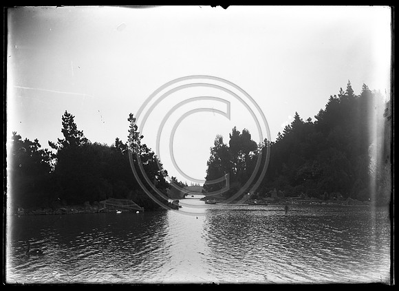 SanFrancisco Golden Gate Park scanned from 5x7 glass plate