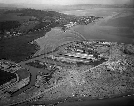 Aerial of King Salmon 1950's