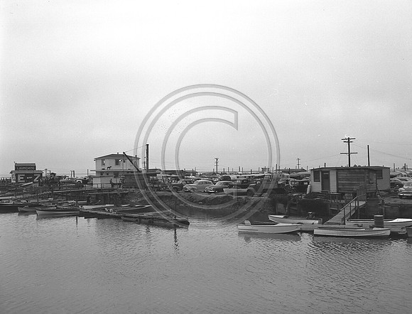 King Salmon 1950's showing the EZ landinbg boat launch