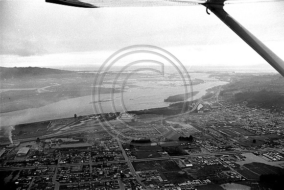 1964 Flood Over Fortuna Looking toward Ferndale