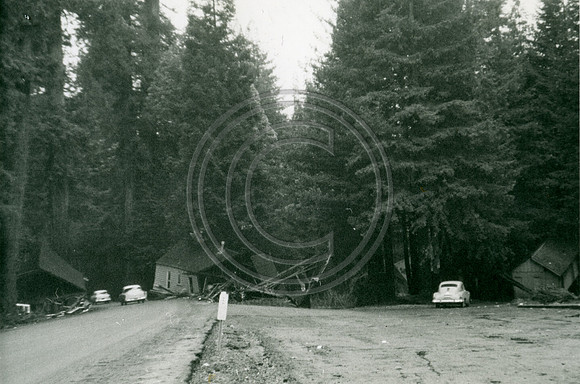 What's left of Par-a-dise Motel Pepperwood 1:02:1956
