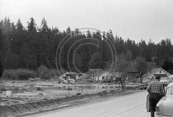 Remains of Porter's Market Pepperwood Jan 2, 1956