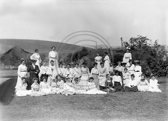 Ladies in a field