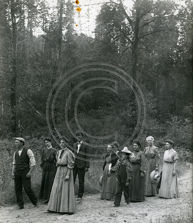 Taking a walk around Fortuna California 1910