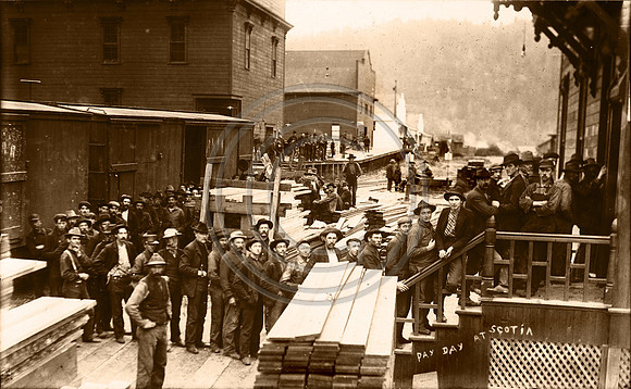 Pay Day at The Pacific Lumber Company
