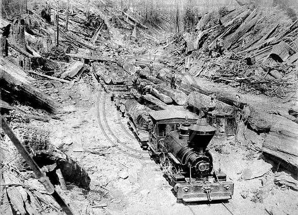 Humboldt Logging RR Locomotive #1 - The Star -