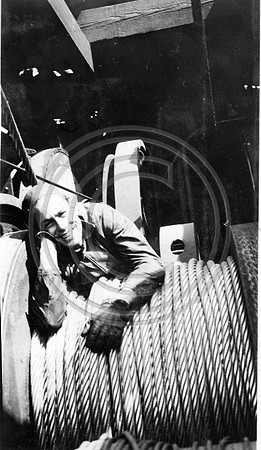 EK laying on a Spool circa 1928