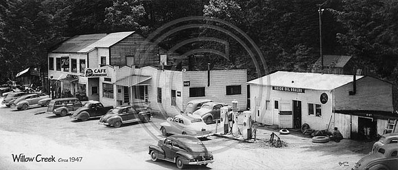 Willow Creek California circa 1947