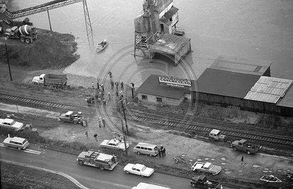 High Water at Fortuna Concrete