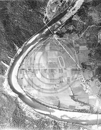 Aerial of Rio Dell Early 1900's