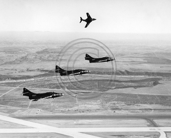 Navy Grunman Panther fighter group