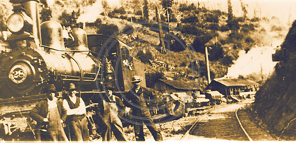 Train Loc #28 ,1915