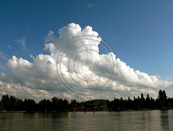 Thunderheads over Coeur d'Alene