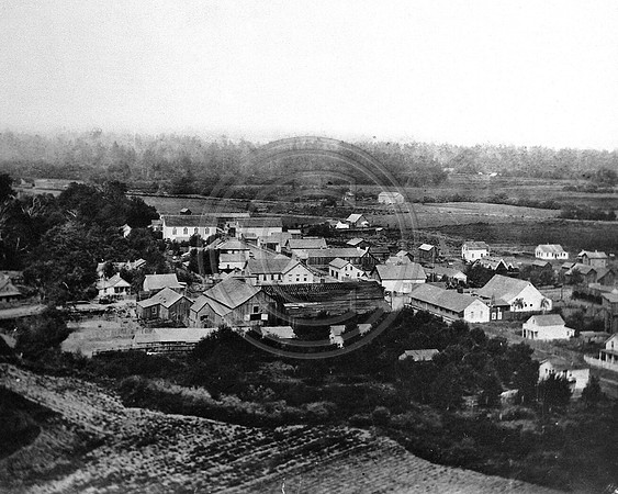 Ferndale from the Wildcat prior to building the Portugeese hall#002