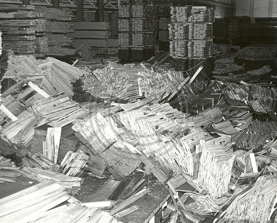 Scotia J-Shed Tumbled Mass of Finshed Lumber '64