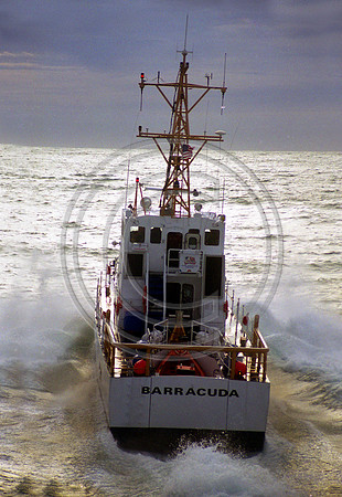 U.S.Coast Guard Cutter Barracuda on Patrol